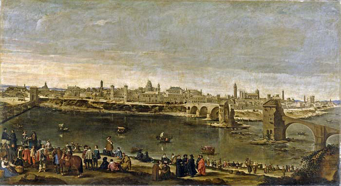 View of the City of Zaragoza
